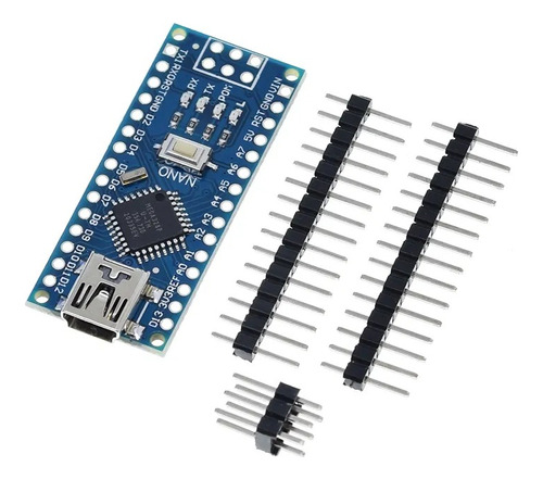 Placa Compatível Arduino Nano V3 Atmega328 Ch340 Sem Solda