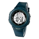 Reloj Digital Deportivo Para Niños, Relojes Verde Oscuro