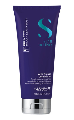 Acondicionador Semi De Lino Brunette Anti-orange 200ml.