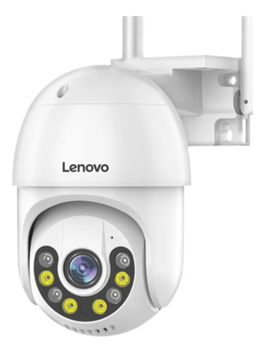 Câmera Lenovo 5mp Ptz Wi-fi Ip Áudio Cctv Vigilância 4x Zoom