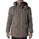 Campera Parka Hombre Oxford Polo Club Morrisey Camel