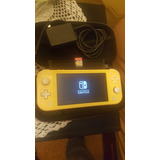 Nintendo Switch Lite Color Amarillo Más Una Funda Y Juego.