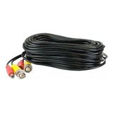 Cable Cctv Siames 5m Negro, Pre Ensamblado 5mp 3mm--6 Pzas
