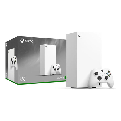 Consola Xbox Series X Edición Digital 1tb Ssd Robot White Blanco | Meses sin interés
