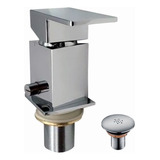 Griferia Monocomando Bidet Cuadrado Bronce Nuvis