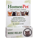 Homeopet Feline Nose Relief - Natural Pet Medicine. Support