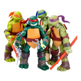 Estatuas De Tortuga Ni-n-ja, 4 P - Unidad a $101162