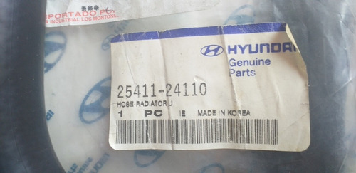 Manguera Superior Radiador Hyundai Excel Original Foto 3
