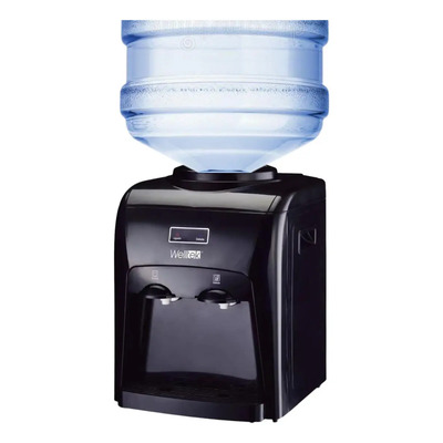 Dispensador de Agua Fría y Caliente Enfriador de Mesa Termomagnético Color Negro | Despachador de agua compacto para garrafón carga superior hasta 20L | Enfriamiento sin compresor 0.7 Litros \u002Fhora | Envío gratis