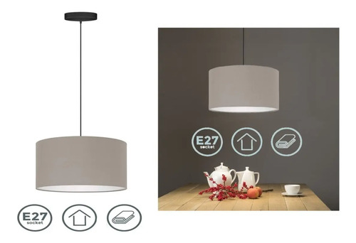 Pantalla Para Lampara De Piso O Colgante 60cm