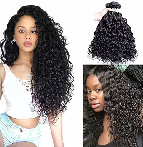 Extensiones De Cabello Humano Brasileño Virgen Con Ondas