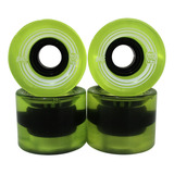 Rodas Skate Cruiser Hondar Brats Simulador Surf 60mm Verde