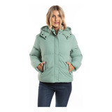 Campera Rusty Whisper Puffer Coat Importada Mujer