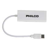 Adaptador Usb Tipo C A Rj45 Red Philco R0092 - Crazygames