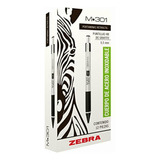 Zebra Portaminas, Lapicero M-301, Retráctil 0,5 Mm, Caja