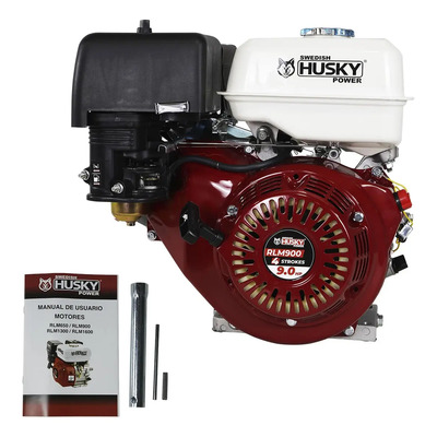 Motor Gasolina 4T Swedish Husky Power 9 Hp Cigüeñal 1\