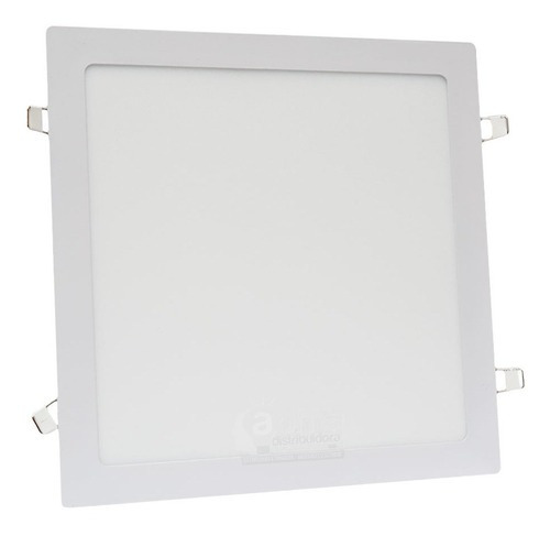 Panel Led 24w Embutir Cuadrado Luz Fria Luz Calida Color Blanco Cálido