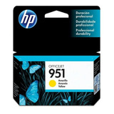 Hp 951 Amarillo Cn052 Oficejet Pro 8100 8110 8600 8610 8620