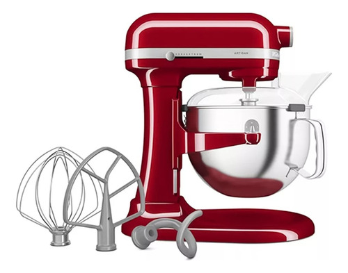 Batidora Kitchenaid Rksm60spxrer 11 Vel 5,6 Litros Roja 375w