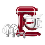 Batidora Kitchenaid Rksm60spxrer 11 Vel 5,6 Litros Roja 375w