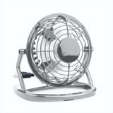 Ventilador Usb Portátil, Ajustable Ligero Silencioso, Gris