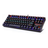 Teclado Para Juegos Redragon K552 Mechanic Red Switch Led Rg