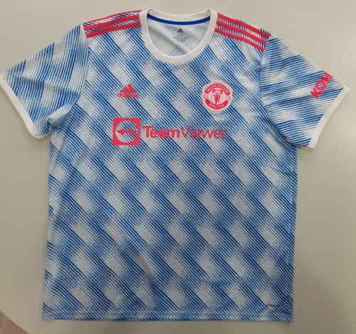 Camisa Manchester United Away 21/22 S/n° Torcedor adidas