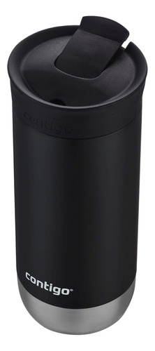 Contigo  Termo De Viaje Aislado Licorice, 16 Oz Acero Inox