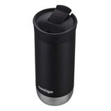 Contigo  Termo De Viaje Aislado Licorice, 16 Oz Acero Inox