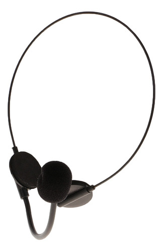 Moda Adultos Preto Headset Microfone Microfone Brinquedo Ves