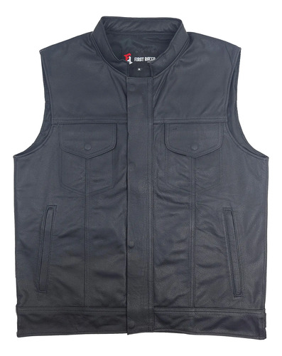 Colete Moto 100% Couro Bovino First Racer Sons Of Anarchy