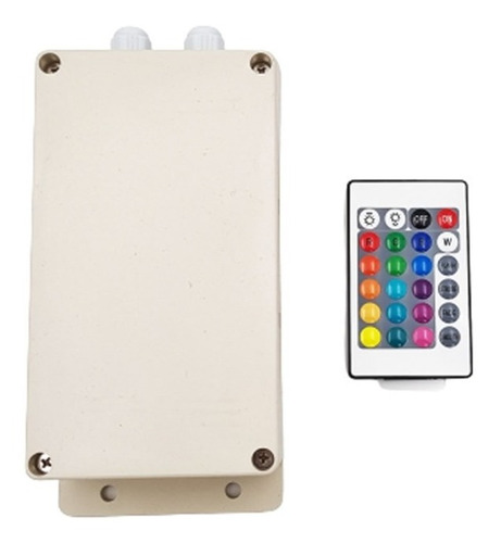 Control Remoto Luz Rgb Pequeño Controlador Para Cascada