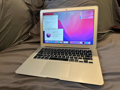 Apple Macbook Air 13 I5-5250u 8gb 128gb Monterey Ps21 Offic