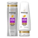 Pantene Pro-v Sheer Volume, Duo Set Champú + Acondicionado.