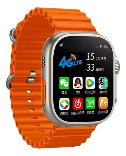  Smartwatch X8 Ultra 4g Android 10 Camara Wifi 16gb 