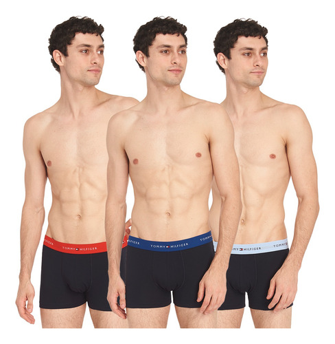 Trunk Tommy Hilfiger Para Hombre 3 Pack  Um0um02763