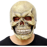 Máscara Látex Cosplay Realista Esqueleto Caveira Cranio