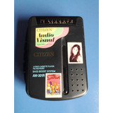 Walkman Citizen Audio Visual Aw- 301 R Made Japan Funciona