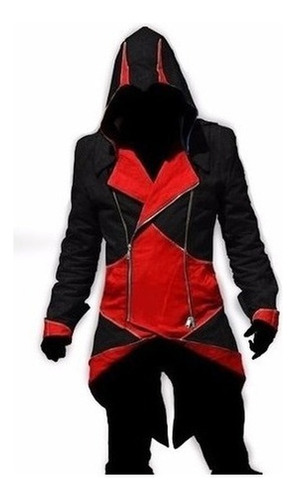 Campera Saco Tapado Trench Capucha Assassins Creed Cosplay