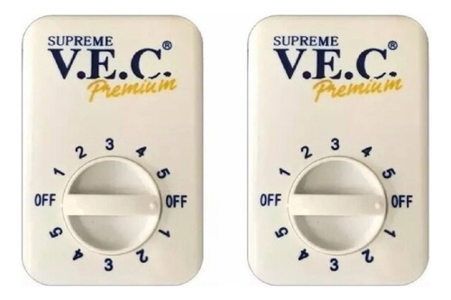 Control Vec Para Ventilador De Techo (2 Piezas)
