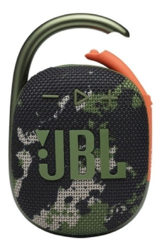 Alto-falante Jbl Clip 4 Jblclip4 Portátil Com Bluetooth Waterproof Squad 