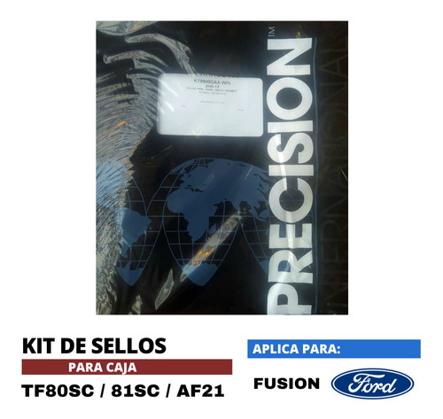 Kit De Sellos Tf80sc / Tf81sc / Af21 Ford Fusion Foto 2