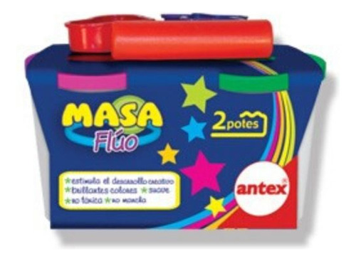 Masa Pote Fluo X2 Antex Color Multicolor