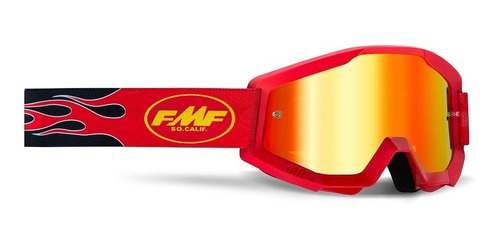 Goggles Para Motocros/raizer Fmf/100% Powercore Polarizado 