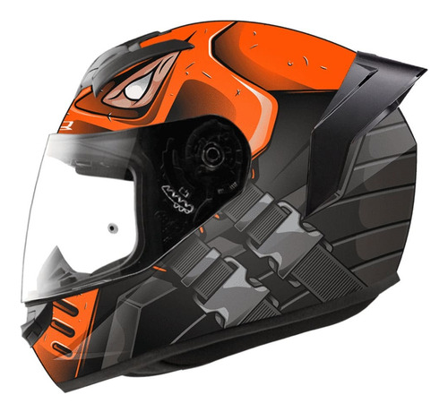 Casco Integral Moto Ls2 352 Rokie Alerón Spoiler Devotobikes