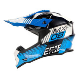 Casco Shaft Pro Mx08 Certificado Tipo Cross Off Road