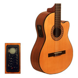 Guitarra Electro Criolla Gracia M10 Eq 7545 Corte + Afinador