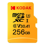 Tarjeta De Memoria 256gb Kodak U3 V30 Ultra Microsdxc 
