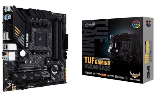 Placa Mãe Asus Intel Tuf Gaming B550m-plus Am4 Ddr4 M.2 Rgb