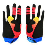 Guantes Fox Dirtpaw Fyce N Azul/rojo M